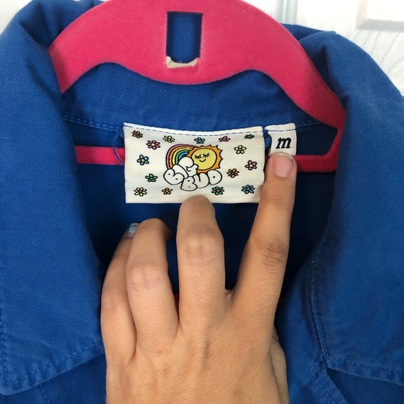 Big Bud Press cornflower jumpsuit M discontinued! - Picture 3 of 5